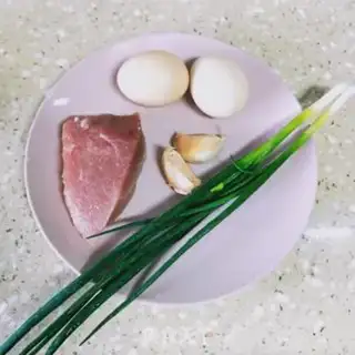 Make Meat and eggs step 0