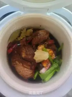 Make Soy beef step 4