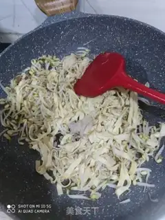 Make Tofu-skin sprouts step 6