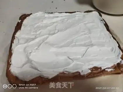 Make Red Cake Roll step 11