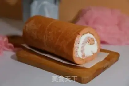 Make Red Cake Roll step 12