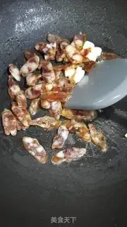 Make Weenie fried sweet beans step 8
