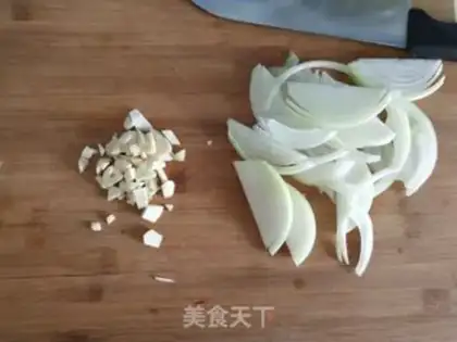 Make And pasta with chicken mushroom cream step 1