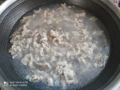 Make Beef rice step 1