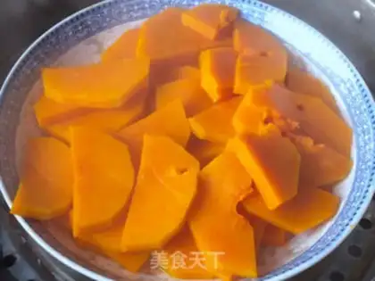 Make Pumpkin black and sesame soup step 7