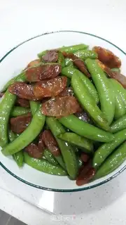 Make Weenie fried sweet beans step 11