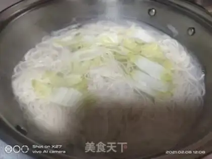 Make Olive sausage noodles step 4