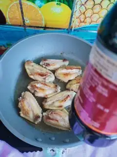 Make Honey chicken wings step 10