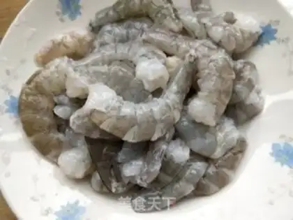 Make Shrimp dumplings step 1