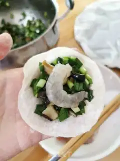 Make Cream mushrooms, shrimp steam step 6