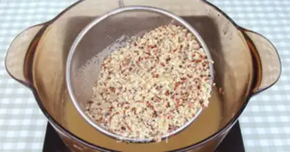 Make Quinoa cream cup step 1