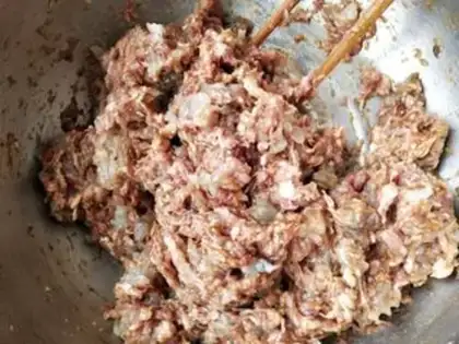 Make Shrimp dumplings step 3