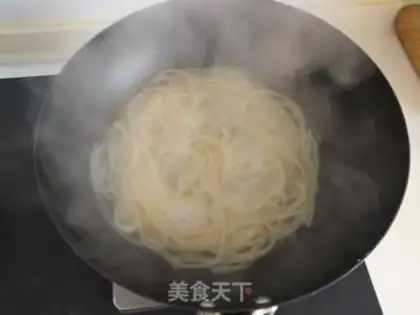 Make And pasta with chicken mushroom cream step 4