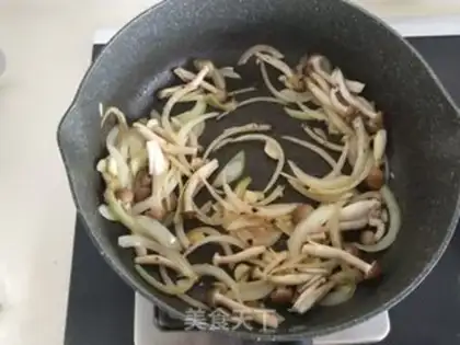 Make And pasta with chicken mushroom cream step 6