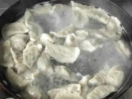 Make Shrimp dumplings step 7
