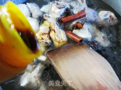 Make The water is burning chicken step 4