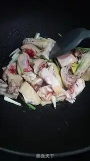 Make Onion fried chicken step 3