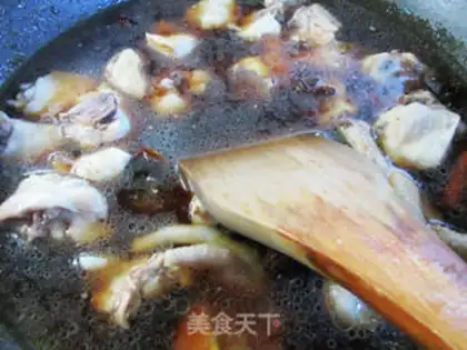 Make The water is burning chicken step 7