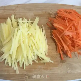 Make Potato omelet step 4