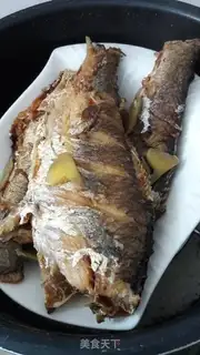 Make Steam fish dry step 3
