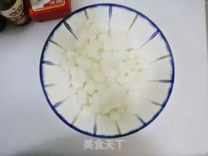 Make Sour radish step 1