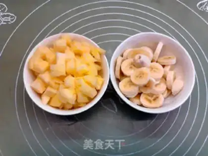 Make Pineapple banana pizza step 11