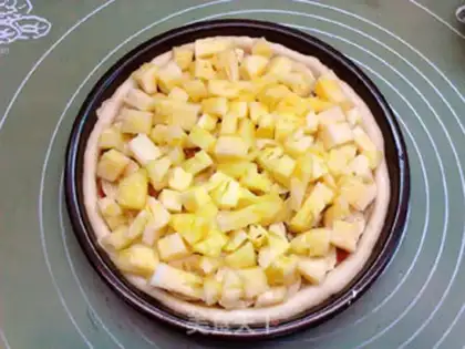 Make Pineapple banana pizza step 15