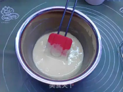 Make Taffy cheese and milk waffles step 4