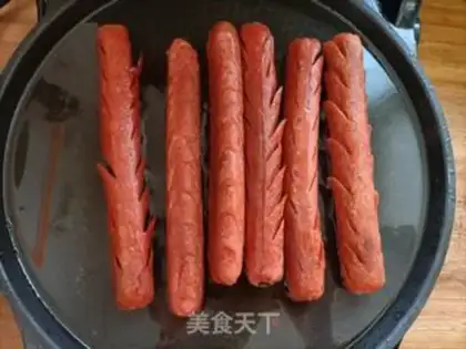 Make The ham sausage step 2