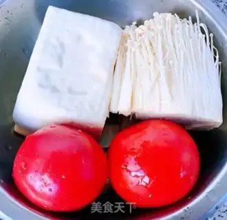 Make Tomatoes, mushrooms, tofu step 0