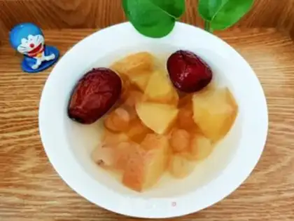 Make Red-tree cinnamon apple water step 9