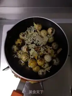 Make Quail eggs step 1