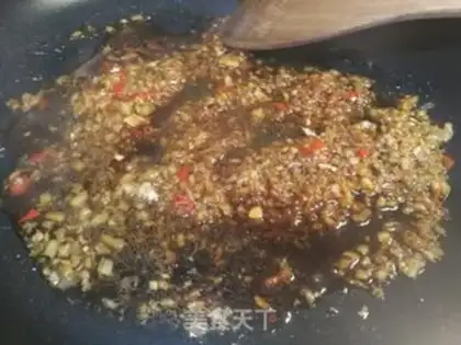 Make Lotus eggs and eggplant step 5