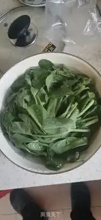 Make Sweet peas with cold noodles step 1