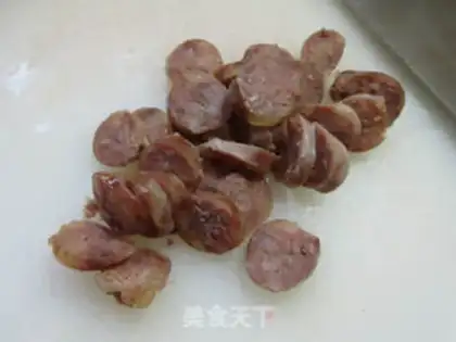 Make Sausage and soybeans step 2