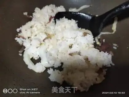 Make Scrambled rice step 2