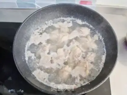 Make Tea mushroom fried chicken step 2