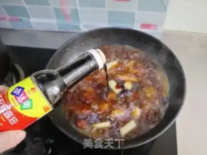 Make Tea mushroom fried chicken step 6