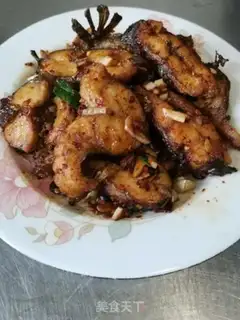 Make Fried black fish step 8
