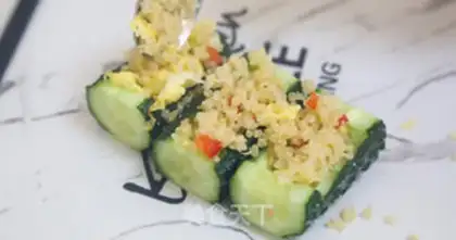 Make Quinoa mackerel step 7