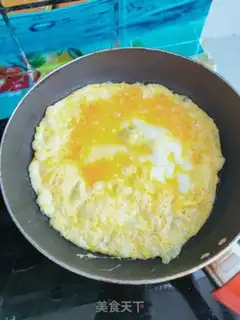 Make Scrambled rice powder step 5
