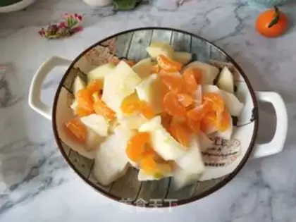 Make Sweet apple pear step 1
