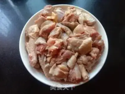 Make The original mushroom steam chicken step 5