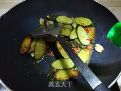 Make Purple sour cucumber step 5
