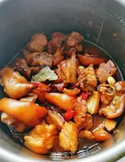 Make Spicy pig feet step 9