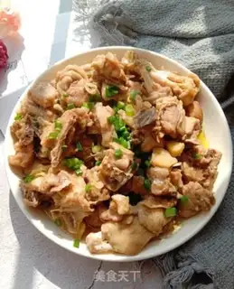 Make The original mushroom steam chicken step 8