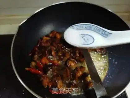 Make A chicken with mushrooms step 5
