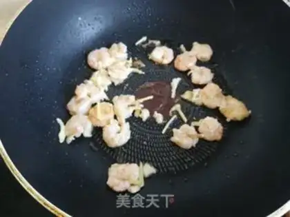 Make Garlic shrimp step 3