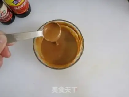 Make Sesame sauce rolls step 2
