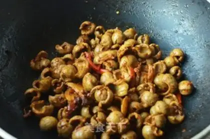 Make Spicy chicken belly step 10